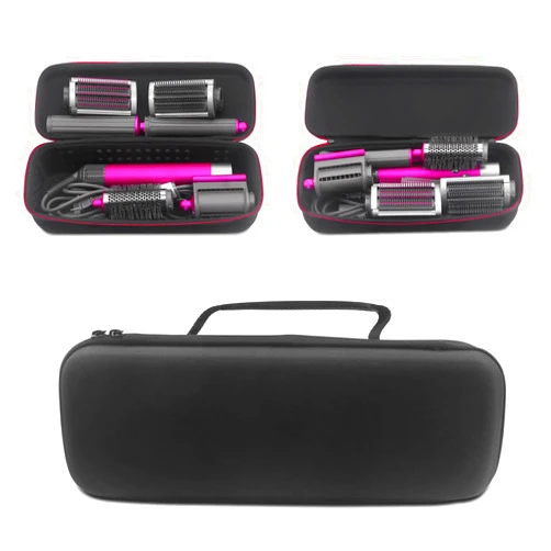 Hooshion Travel Carrying Case Compatible with Dyson Airwrap Styler Hair Curler, Hard Waterproof Carrying Case, Compatible with Dyson Hair Dryer, for Dyson Airwrap HS01 HS05