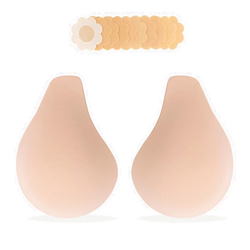 Bontierie 2026 Seamless Added Lift Nipple Covers Ultra-Thin Reusable Push up Sticky Pasties