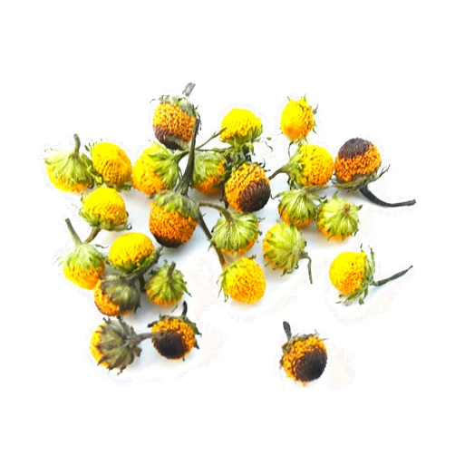 Natural Nomad Farms Dried Buzz Buttons Szechuan Flowers. Fifty Fifty Blend Of 100+ Individual Dried Edible Flowers. Lemon Drop & Bulls Eye Buzz Buttons Included. Vacuumed Sealed For Longer Shelf Life. 100Count(Pack of 1)