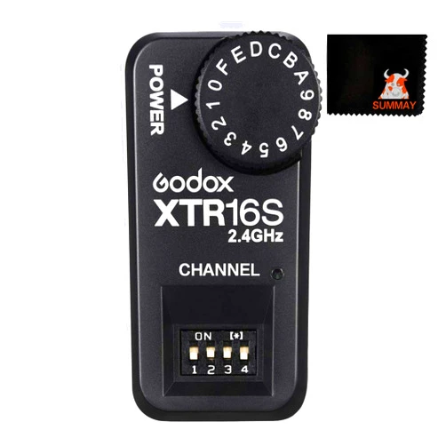 GODOX XTR-16S Power-Control Flash Trigger Receiver for Godox Ving Camera Flash V850 V860 (XTR16S)