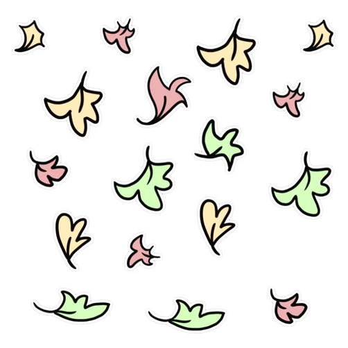 CRR Graphics Heartstopper Leaves Bumper Sticker Vinyl Decal 5