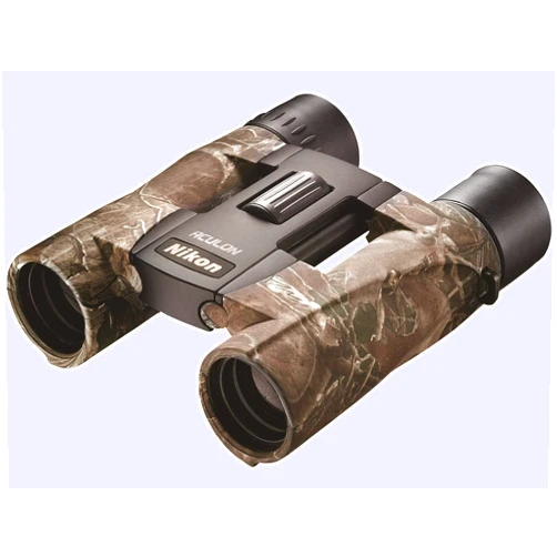 Nikon ACULON A30 10x25 TrueTimber KANATI Camo Binocular | Dual Hinge Design, Fully Multi-Coated Lightweight Binocular, Smooth Central Focus Knob | Official Nikon USA Model