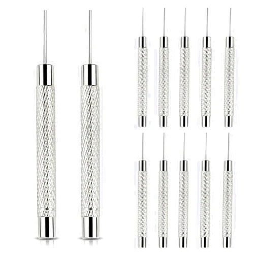 Yuntop 12 Pack SIM Card Removal Pin SIM Card Tray Removal Tool Eject Pin Tools Compatible with iPhone iPad Samsung Galaxy Htc Smartphone Ejector Pins Needle Remover for All Models Cell Phone Ejector Opener