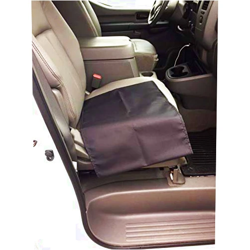 Patient Aid Tubular Slide Sheet, 24” x 16” Transfer Sheet with Tubular Nylon Fabric for Safe and Easy Transfers. Move Patients to and from Beds, Chairs, Car Seats, and Wheelchairs - Nylon Seat Slider