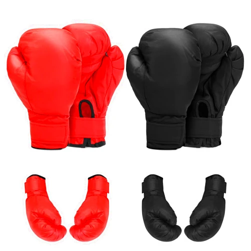 Micnaron 2 Pair Boxing Gloves for Men & Women, Boxing Training Gloves Suitable for Beginners & Kids, Professional Shockproof Leather sparring and Training Gloves Set