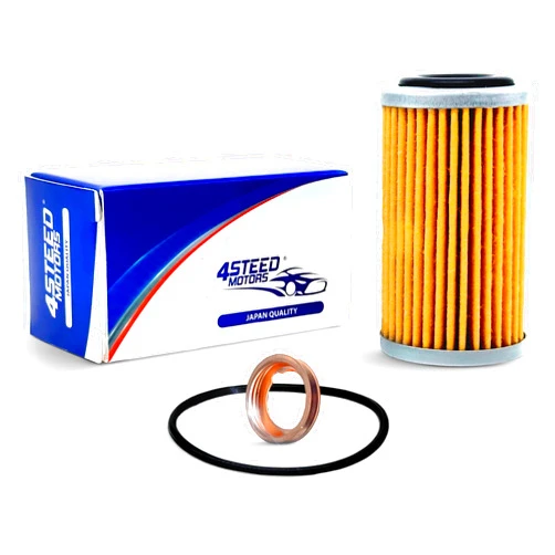 4STEED MOTORS Transmission Oil Filter 31726-28X0A 31726-3JX0A Fits for 2013-2019 Nissan Altima Maxima Murano Sentra Versa Trans Oil Filter Assy with Gasket & Drain Plug Washer