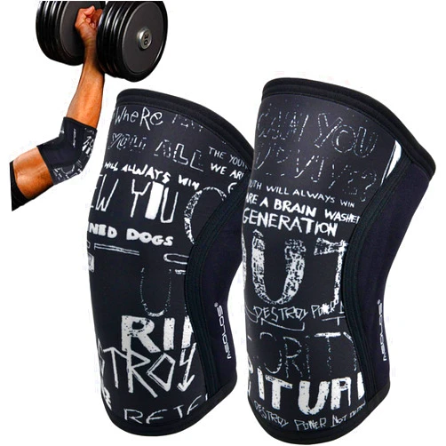 AEOLOS Elbow Sleeves(Pair),Support for Squat,Weightlifting,Powerlifting,Cross Trainning, Golf & Basketball(Large)