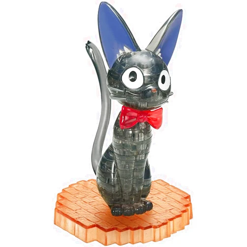 Mussor Beverly 3D Crystal Puzzle Studio Ghibli Black 36 Pieces 3D JP Clear Puzzle for Adults and Children