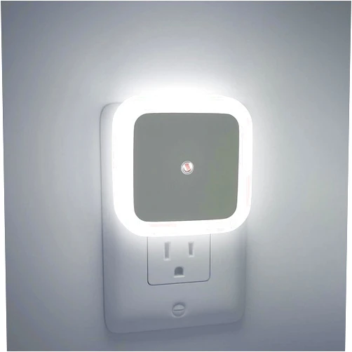 Hplvetoys Night Lights Plug into Wall,Dusk-to-Dawn Sensor with Automatically Turn on and Off Night Light,Bedroom,Bathroom,Stairs,White, 4 Packs