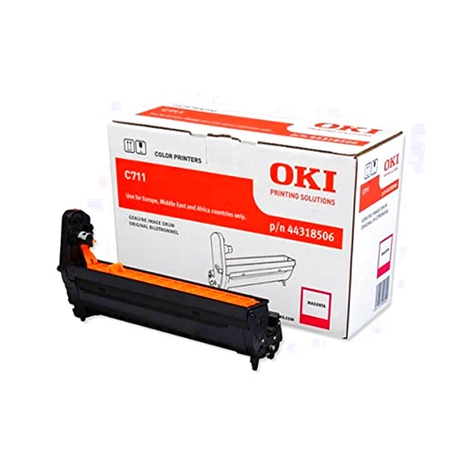 OKI C711 Laser Drum Unit Page Life 20000pp Magenta Ref 44318506