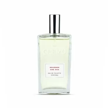 Cremo Bourbon & Oak Cologne Spray, A Sophisticated Blend of Distiller’s Spice, Fine Bourbon and White Oak, 3.4 Oz