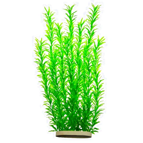 Unootel Tall Green Leaves Aquarium Décor Plastic Plants Extra Large 20 Inches Ch0701
