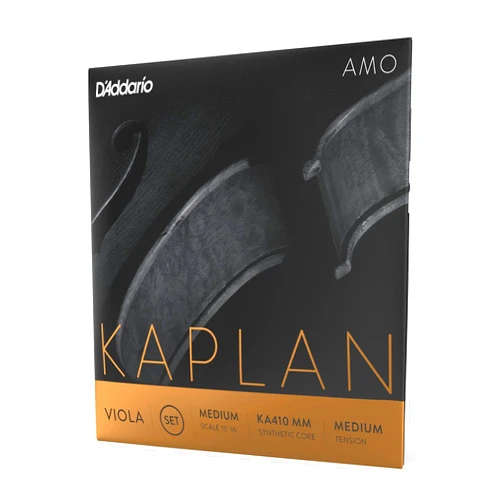 D'Addario Kaplan Amo Viola Strings - Full Set - KA410 MM - Viola Strings - Medium Scale, Medium Tension