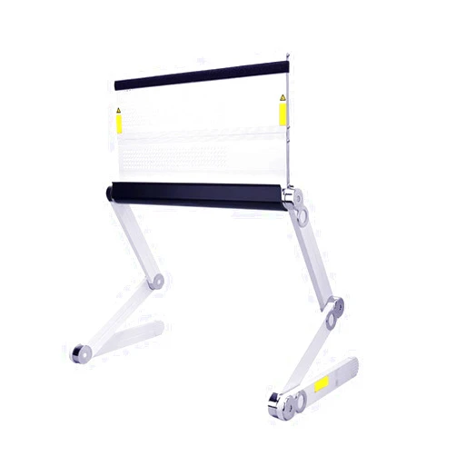 LOVEPET Can Lie Flat On Laptop Table Lying Down Bed fold Lifting Lazy Table Aluminum Alloy Computer Table