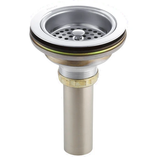 Duostrainer K-8801-CP Sink Strainer, Polished Chrome