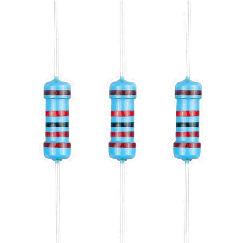 EDGELEC 100pcs 22K ohm Resistor 1/2w (0.5Watt) ±1% Tolerance Metal Film Fixed Resistor, Multiple Values of Resistance Optional