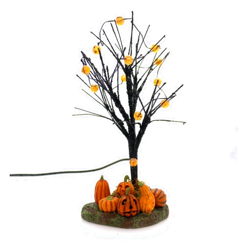 Department 56 Accessories for Villages Halloween Lit Jack-O-Lantern Village Tree