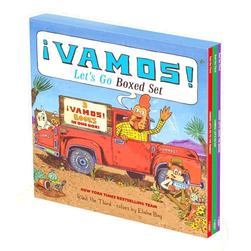 Raúl the Third ¡Vamos! Let's Go 3-Book Paperback Picture Book Box Set: ¡Vamos! Let's Go to the Market, ¡Vamos! Let's Go Eat, and ¡Vamos! Let's Cross the Bridge (World of ¡Vamos!)
