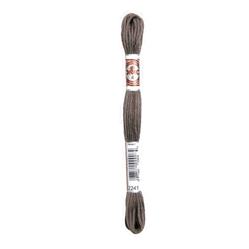 DMC 5-Strand Embroidery Soft Matte Cotton Thread 10.9yd-Dark Beaver Gray