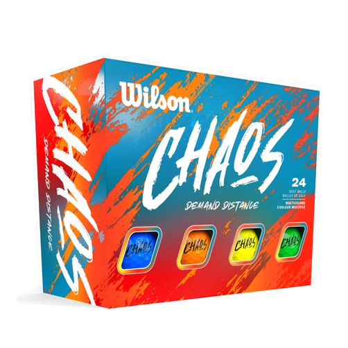 WILSON 2024 Chaos Golf Balls - 24 Balls