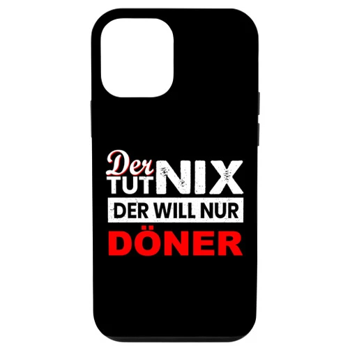 Lustige Döner Sprüche iPhone 12 mini Der tut nix der will nur Doner Kebab gift Case