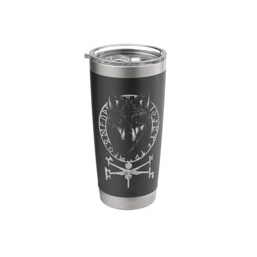 Türk Bozkurt Ergenekon Göktürk Turkish Fan Türkiye Bozkurt Ornament Orhun Runnen Pusula Türk Göktürk Quote Stainless Steel Insulated Tumbler