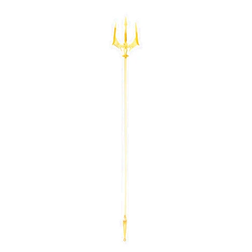 Udekit 78 Inches Metal Trident Spear Adjustable Length Cosplay Costume 3-Pronged Poseidon Weapon for Adult Women Men Halloween