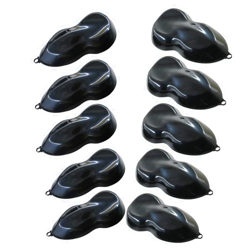 BOATSHIP 10PCS ABS Car Painting Speed Shape Display Show Model for Window Tint Painting Wrapping Sample Exhibition Display Black