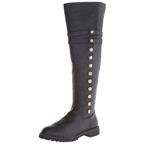 Pleaser Funtasma Men's Gotham-120, Black Distressed Polyurethane, Medium/10-11 M US