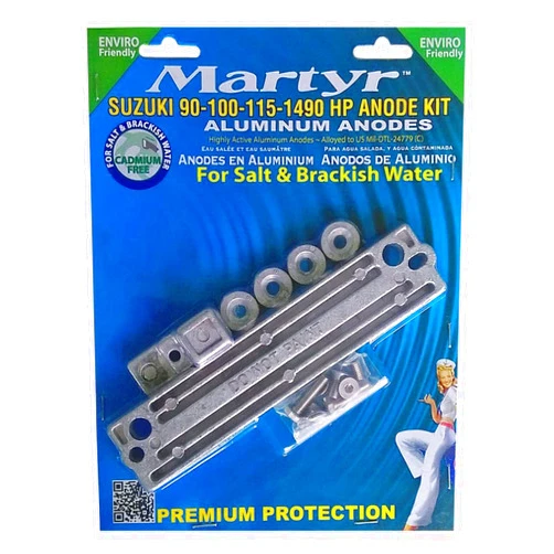 Martyr CMP Group Z90140KITA Suzuki 90-100-115-1490hp Anodes Kit