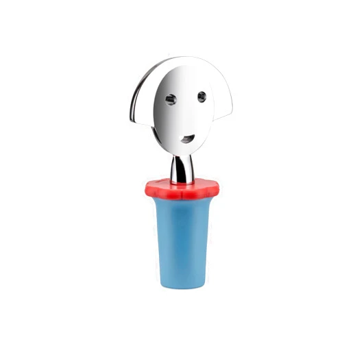 Alessi Anna Stop Bottle Stopper, One size, Light Blue