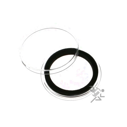 Air-Tite Holders Air-Tite (15) 32mm Black Ring Coin Holder Capsules for 1oz American Gold Eagles, 1oz Gold Krugerrands & Kangaroos