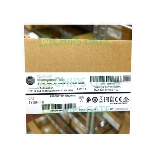 CG CHIPS GATE 1 PCS New Factory Sealed 1769-IF8 / 8 Pt Analog Input Module 1769IF8
