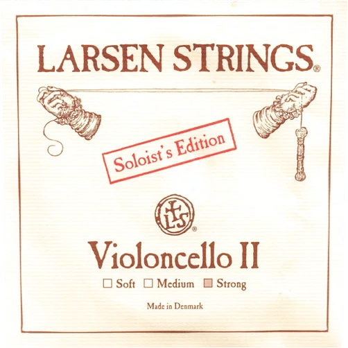 LARSEN STRINGS Larsen Soloist 4/4 Cello D String Strong Alloy-Steel