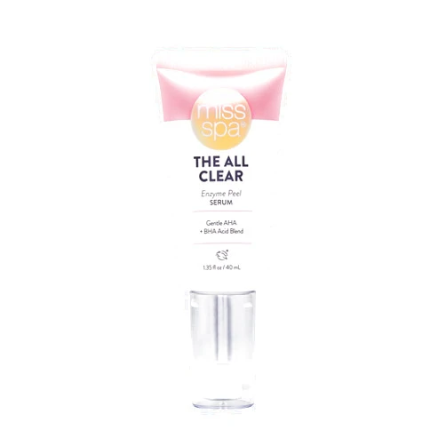 Miss Spa Enzyme Peel Face Serum for Women, Exfoliating Hydroxy Acid Serum, Brightening Face Serum, Help Fight Blemishes, Skin Care Products, Dermatologist Tested 1.35 Oz.