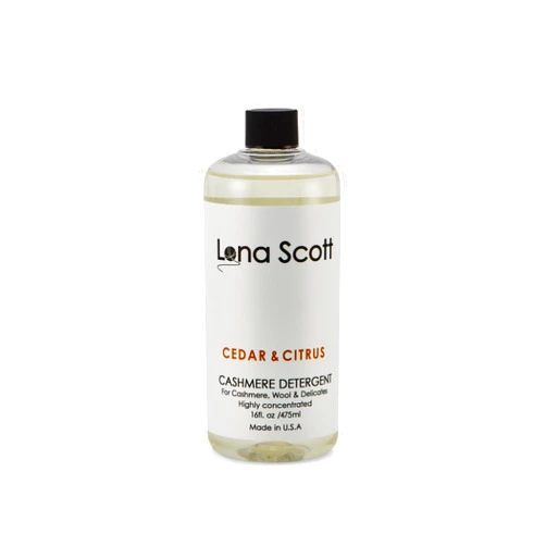 Lona Scott Cashmere, Wool & Delicates Shampoo Detergent 475ml - Cedar & Citrus