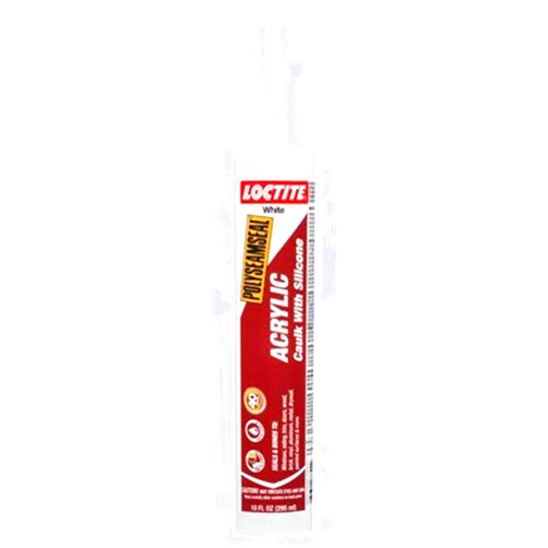 Loctite OSI - Henkel Corporation Loctite Polyseamseal Acrylic Caulk With Silicone - White, 10 fl. oz.