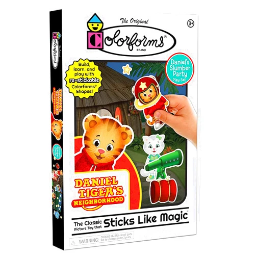 Colorforms Play Sets - Daniel Tiger's Neighborhood -- The Classic Picture Toy that Sticks Like Magic -- For Ages 3+