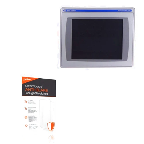 BoxWave Screen Protector Compatible with Allen Bradley PanelView Plus 6 1250 - ClearTouch Anti-Glare ToughShield 9H (2-Pack), Anti-Glare 9H Tough Flexible Film Screen Protector