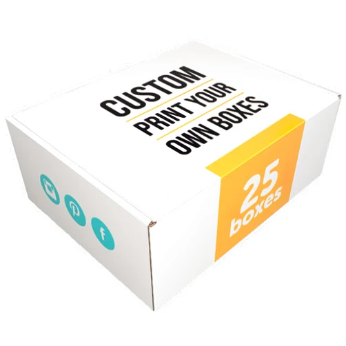 PackSales.com Custom Shipping Box With Your Design (10x8x4)