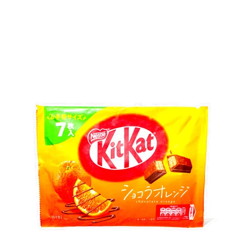 Kit Kat NESTLÉ KitKat Mini Chocolate Orange Flavor 7pcs,90 grams