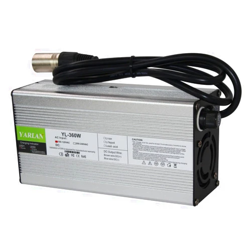 YARLAN 67.2V 5A Charger 60V Li-ion Battery Smart Charger Used for 16S 60V Li-ion Battery Input90-265V Global Certification (67.2V5A XLR)