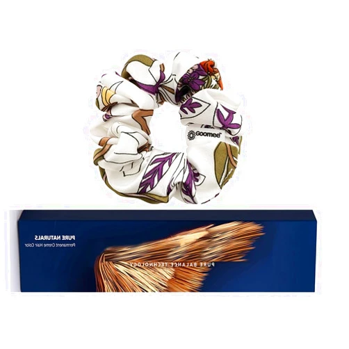 Goomee Koleston Perfect 8/03 Light Blonde/Natural Gold Permanent Hair Color | Koleston Perfect ME+ Hair Dye 2 Ounce and Goomee Scrunchie (Bundle)