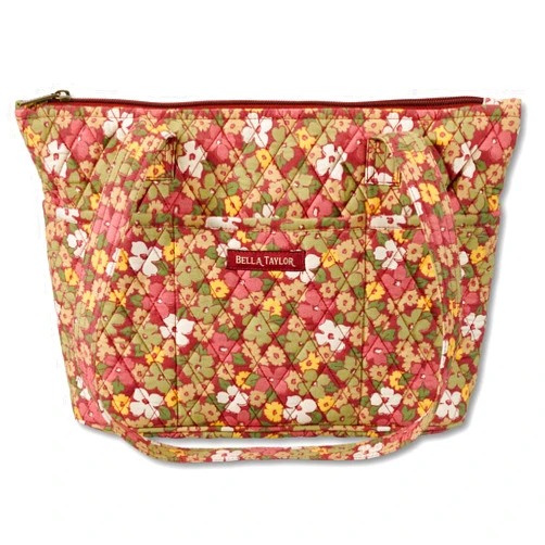 Bella Taylor Small Tote | Lightweight Quilted Fabric Purses for Women
