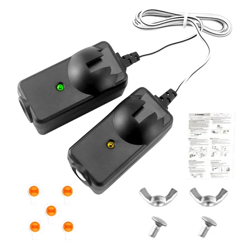 Puxyblue 2025 Upgrade 41A5034 Safety Sensor Kit Fit for Liftmaster/Chamberlain/Craftsman Garage Door openers Made After 1997 Replace G801CB-P 2 Garage Door Sensors (Receiving&Sending) by puxyblue