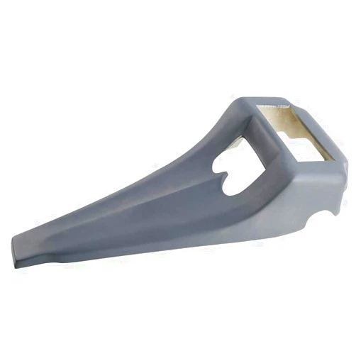 WOWTK Stretched Chin Spoiler fits for Harley Touring Street Glide Road King FLH 1997-2013 Raked Bikes,Made of Fiberglass
