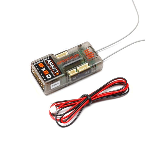 Spektrum AR637T+ 6 Channel AS3X+ & Safe Telemetry Receiver SPM-1032