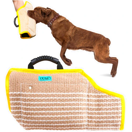 YES4QUALITY Dog Bite Sleeve, Durable Training Equipment for Medium - Large Dogs like German Shepherds & Pitbulls, Safe & Strong Arm Padded Biting Sleeve for Canine Police & Personal Trainers