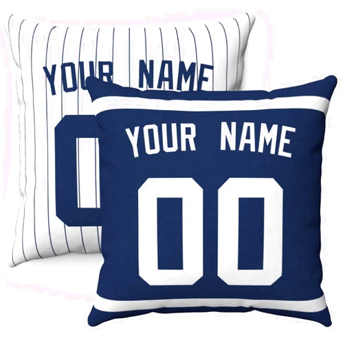 Ubbuigi Custom Baseball Solid Linen Pillowcase Designed and Made in USA Personalized Baseball Pillowcase Name Number 18