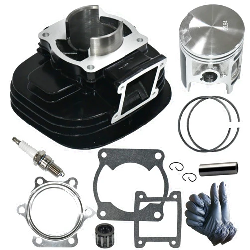 Tupo 195cc 66mm Cylinder Piston Ring Gasket Top End Rebuild Kit Compatible with Yamaha Blaster 200 YFS200 YFS 200 1988-2006 ATV